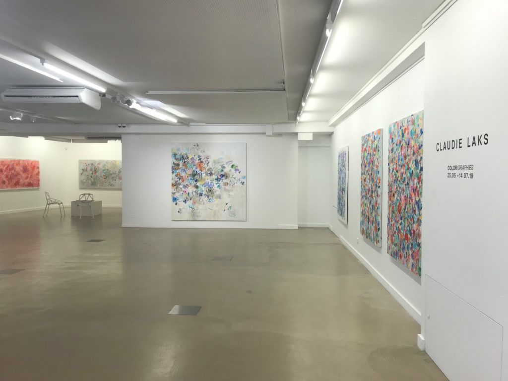 Exposition Claudie Laks à l'espace Nicolas Schilling et Galerie